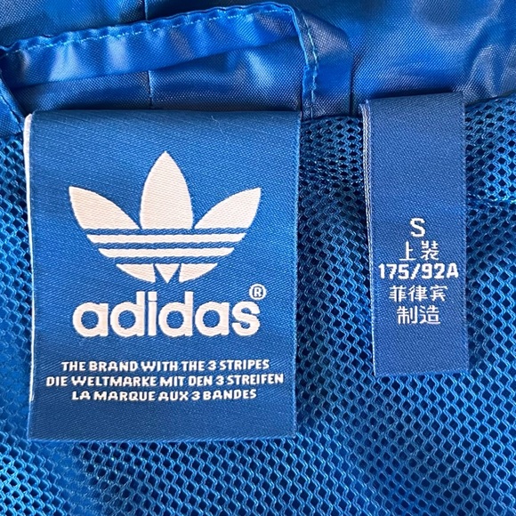 Adidas Original Size Small Windbreaker Jacket - Picture 11 of 12